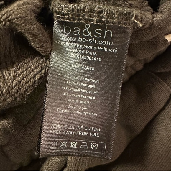 ba&sh Gray Toledo Jogger Pants Sweats Sweatpants - Picture 12 of 15